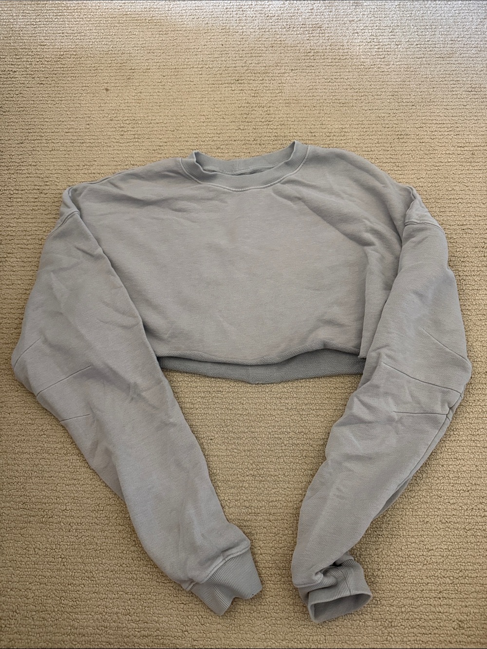 Alo Cropped Crewneck